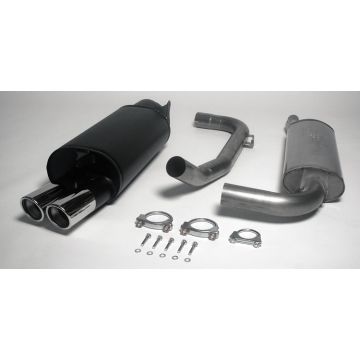 Simons sports exhaust system for Volvo S40/V40 Fas1