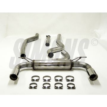 Simons sports exhaust system for BMW F34 GT 320d