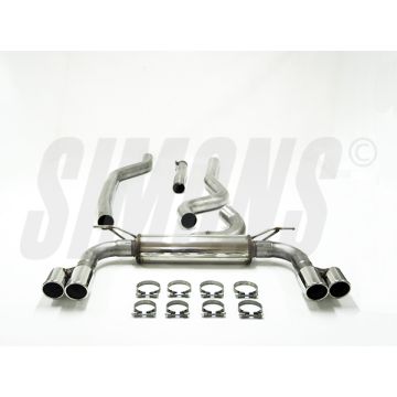 Simons sports exhaust system for BMW F34 GT 320d