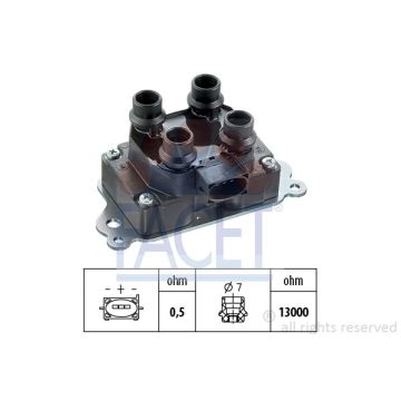 Facet 9.6264 Ignition coil Ford