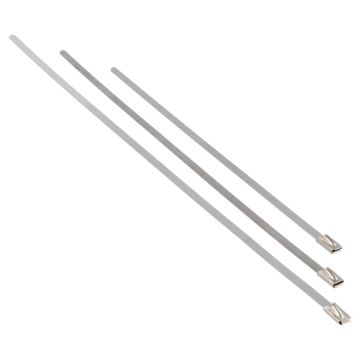 QSP Stainless Steel Cable Ties - 10 Pieces