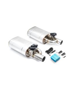 Kleppendemper RVS RM Vacuum / Elektrisch Set van 2